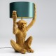 962 KA53223_d Lampada da tavolo Animal Monkey oro 57cm