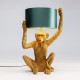 962 KA53223_f Lampada da tavolo Animal Monkey oro 57cm