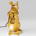 Lampada da tavolo Topo oro 41cm