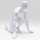 962 KA53459_c Ogg.dec Runner bianco 23x23x25h