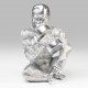 962 KA53530_f Figura scimmia muscolosa | 22x21x31cm