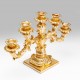 962 KA53553_d Portacandele oro 39x13x26h