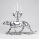 Candelabro Leopard 74cm