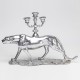 962 KA52985_c Candelabro Leopard 74cm