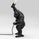 Lampada da tavolo Animal FightingKong nero opaco
