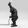 Lampada da tavolo Animal FightingKong nero opaco
