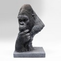 Oggetto decorativo Thinking Gorilla Head 49cm
