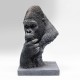 Oggetto decorativo Thinking Gorilla Head 49cm