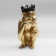 962 KA53065_e Figura decorativa King Lui oro 35cm
