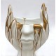 963 PLAVASOVMBO_c Vaso XL mani viso bianco col.oro