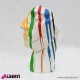 963 PLAVISOXL_i Viso XL 120cm multicolor in vetro resina
