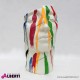 963 PLAVISOXL_l Viso XL 120cm multicolor in vetro resina