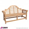 Panca teak LUYTIENS 2,5 posti 168x63x107