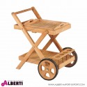 Carrello in teak modello Balmoral, 83x48xh86 cm