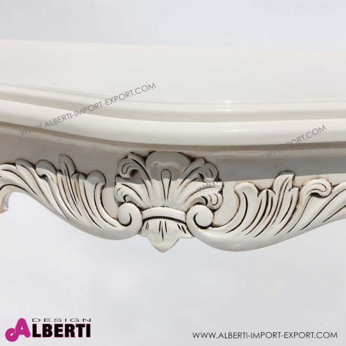 Console LION 107x42x82 bianco ant