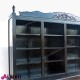 Libreria ANVERSA black 235x51x230