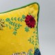 962 KA37779_c Cuscino Flowers giallo 45x45cm