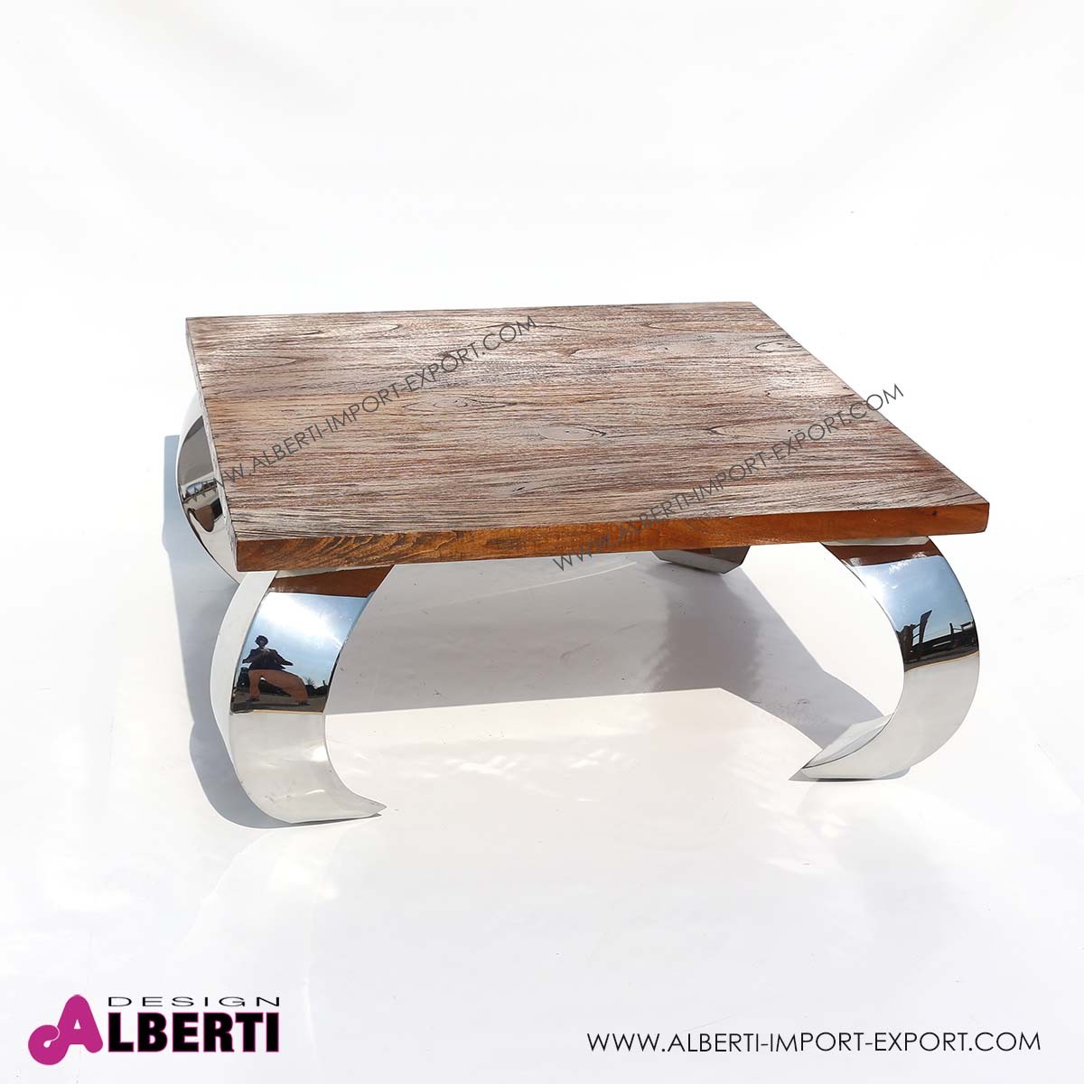 Tavolino da salotto in legno di teak indonesiano CE-959 