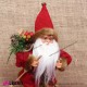 962 WU19692_c Babbo Natale su sci 30cm