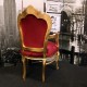 962 BCRORO^BOR_d Poltrona ROMA oro/bord? 62x65x108