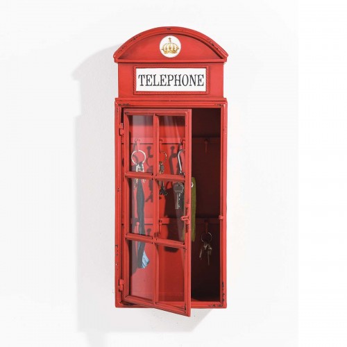 Armadietto porta chiavi London Telephon H 58 cm