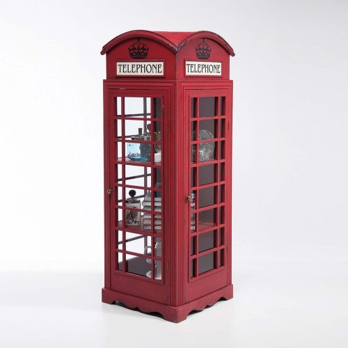 Armadietto porta oggetti London Telephone H 140 cm