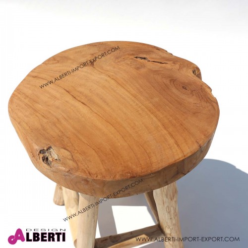 962 KOJ09150050_b Sgabello legno naturale 42cm