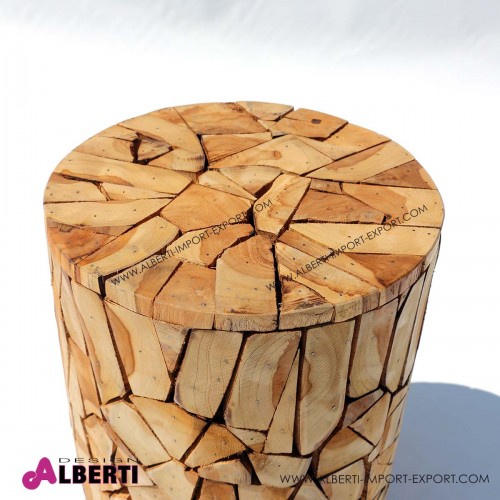 962 KOJ09150140_b Seduta legno teak dia30xh40cm