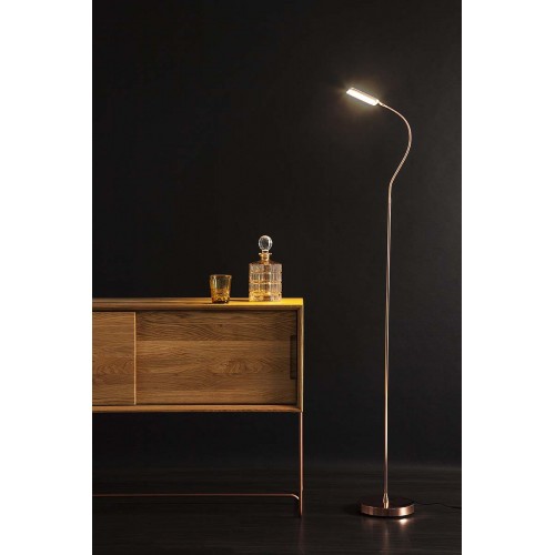 962 KA39246_b Lampada terra Literature rame LED