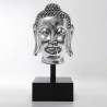Testa BUDDHA XL silver 129x60x56