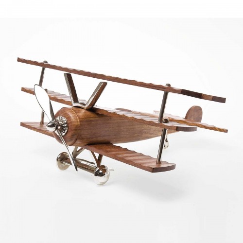 962 KA30609_a Aereo Deco Fokker  legno 22x48x52