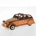 Auto in legno citroen 2 cavalli 30x13x11 cm