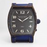 Orologio Tavolo Vintage blu in metallo 39x35x34