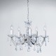 Lampadario Barock chiaro 5 luci Ø 46 cm