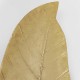 962 KA39896_c Candelabro Leaf oro 25x17x56cm