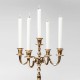 962 KA39898_b Candelabr.Chalet rosa oro30x30x50