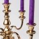 962 KA39900_c Candelabr.Chalet rosa oro36x36x63