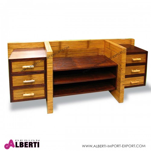 961 TARN89_a Console TV di legno PieB190X45X75