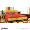 961 TANWMWH003_a Letto matrimoniale in fibra naturale KANTOKI 192x213xh87