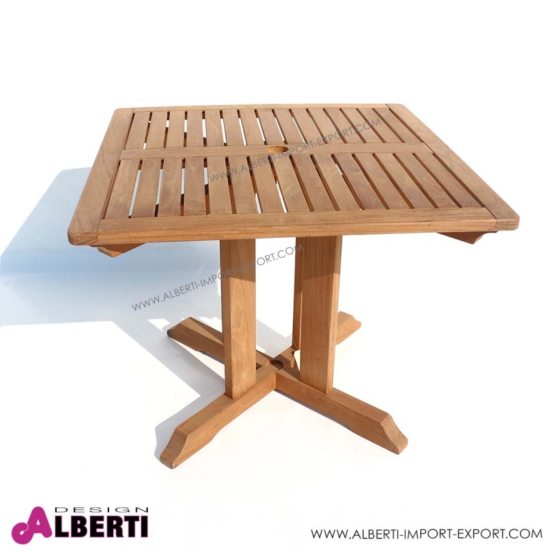 961 0518AA_a tavolo quadrato Classic 90x90x74