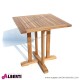 961 0711H_c Tavolino fisso in teak BALMORAL 70x70H75