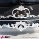 962 BA2014_g Comodino GINEVRA black-silver    70x45xh55