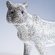 962 KA33772_c Figura Leopardo 29x10x63luccic.