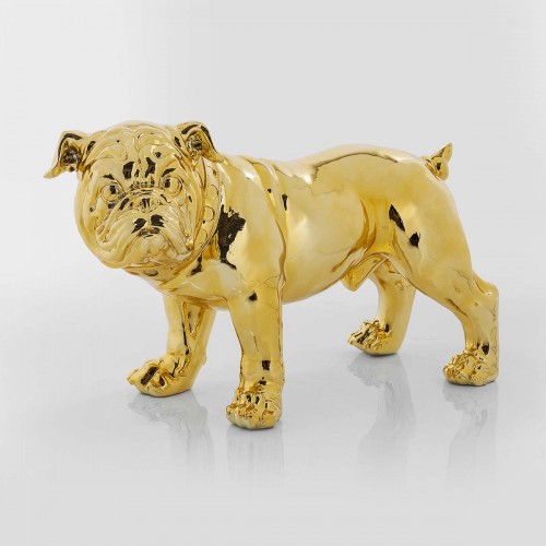 962 KA39473_b Figura Deco Bulldog oro70x32x42cm