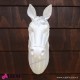 962 KA34881_c Deco fig.HorseHead bianco32x14x41