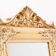 962 KA70133_d Specchio stelo Barock oro 180x45x40