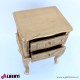 962 BA2101_a Comodino barocco 2 cassetti foglia oro 50x40x72