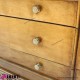 962 BA2108_a Comò 3 cassetti foglia oro 105x51x85 cm