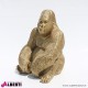 963 PLA618G_c Gorilla oro 75cm