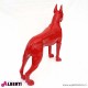 963 PLA387R_d Cane rosso 110x125cm